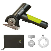 SEESE Cordless Rechargeable Electric Scissors – Portable Cutter for Fabric, Cardboard, Carpet & Leather Sewing Supplies Crafts Sewing Tools Gift for Thanksgiving,Christmas,New Year